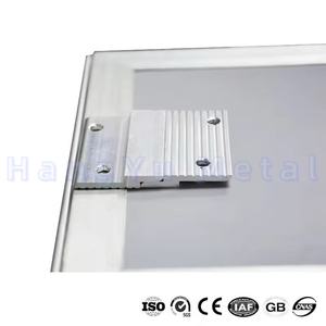 Taquets suspendus français <span class=keywords><strong>Panneaux</strong></span> muraux <span class=keywords><strong>en</strong></span> métal <span class=keywords><strong>en</strong></span> aluminium pour montage suspendu pour accessoires de mur rideau - Product Image 3