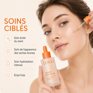 Suero Facial Profesional con Extracto de Albaricoque y Ácido Tranexámico para Hidratación Profunda, Reparación de la Barrera Cutánea Dañada, Mejora la Piel Opaca, ODM OEM - Product Image 6