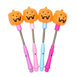 Bâtons lumineux d'Halloween en forme de crâne et de citrouille, jouet en plastique pour la décoration de fête des enfants - Product Image 5