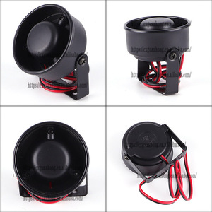 Sirena de alarma de coche universal de un tono de fábrica, sirena piezoeléctrica para sistema de alarma doméstica - Product Image 6