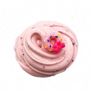 Wholesale Cream Butter Dessert DIY Food Soft <b>Slime</b> <b>Sets</b> Children's Playdough <b>Slime</b> Toys Foam Ball Doughnut Slices <b>Slime</b> - Product Image 4