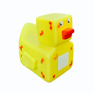 Khuyến Mại Hình Dạng Kỳ Lạ Nhỏ Màu Vàng PVC Cao Su Vịt Nổi Tắm Đồ Chơi Squeaky Chức Năng Không Thấm Nước Phòng Tắm Kỳ Nghỉ Đồ Chơi - Product Image 4
