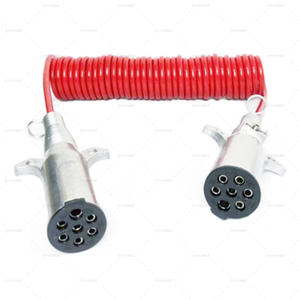 Cable espiral de 7 vías para camión y remolque, cable de bobina estándar americano de 7P, 24v - Product Image 5