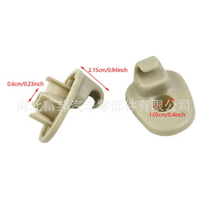 Soporte para Visera Solar 1AR26BD1AA, Montaje de Plástico para el Tablero de Instrumentos, para Jeep Cherokee, Dodge Nitro, Liberty - Product Image 1