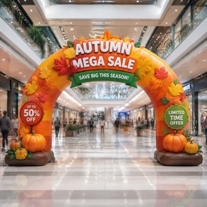 ซุ้มโค้งเป่าลมโฆษณาขนาด 3M 4M 5M 6M สำหรับงานส่งเสริมการขายกลางแจ้ง ออกแบบฟรี - Product Image 5