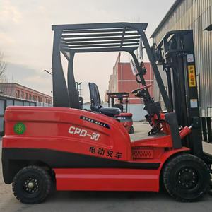 Potente carretilla elevadora eléctrica 3T personalizable 1T-30T Apilador de paletas Fabricante profesional para industrias de restaurantes - Product Image 3