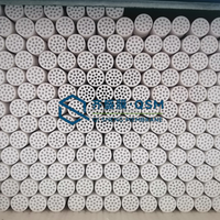 Élément de membrane céramique QSM, taille des pores 100 nm, microfiltration MF, ultrafiltration UF, technologie de filtration à flux tangentiel TFF