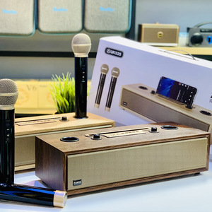 Explosive XM-UK525ลำโพง BT ไม้ลำโพง<span class=keywords><strong>คู่</strong></span>ไมโครโฟน<span class=keywords><strong>คู่</strong></span> K Song - Product Image 3