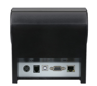 Printer Thermal HSPOS J80 80mm 250mm/s Pemotong Otomatis USB LAN Serial BT WiFi Laci Kas untuk POS Retail