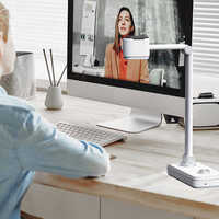 Eloam V80 Profesional A3 Visualizador Digital Portátil 12x Zoom Óptico Cámara de Documentos con Interfaz USB Usado pero Educativo