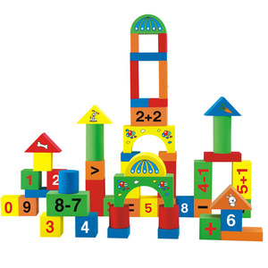 Mật độ cao an toàn mềm lắp ráp <span class=keywords><strong>EVA</strong></span> bọt khối xây dựng đồ chơi sáng tạo bé trong nhà đồ chơi giáo dục đặt cho trẻ em 92 cái - Product Image 2