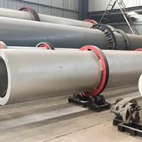 Séchoir rotatif industriel pour déchets agricoles, sciure de bois et applications de séchage de granulés d'aliments pour animaux