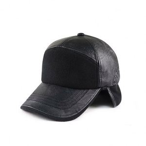 High Quality Baseball Cap Men Black Winter <b>Hat</b> Adjustable Autumn Winter Warm <b>Hats</b> Wholesale OEM - Product Image 5