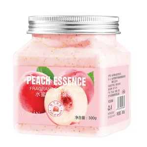 Charming bath salt body scrub body exfoliating chicken skin shea butter moisturizing shower gel rubbing mud treasure.