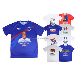 تي شيرت رجالي طراز جديد TL014 الأكثر مبيعًا من المصنع مباشرة توريد كامل للترويج للانتخابات - Product Image 5