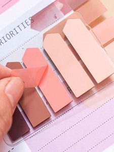 100 Hojas de Notas Adhesivas PET de 5 Colores, Etiquetas de Índice Coloridas Autoadhesivas con Indicador de Flecha para Estudiantes - Product Image 6