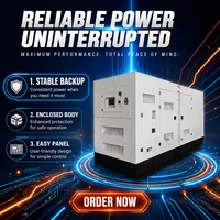 Générateur diesel silencieux Baudouin PB-280 Stamford avec alternateur ATS et capot insonorisé, 1500/1800 tr/min, 20-400 kW, 480 V, 3 kW, alimentation de secours
