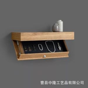 <b>Wall</b>-<b>mounted</b> <b>shelves</b> with hidden partitions, floating <b>shelves</b>, wooden single-panel <b>wall</b>-<b>mounted</b> <b>shelves</b> with secret - Product Image 4