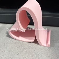 Soporte para Teléfono con Forma de Corazón Impreso en 3D, Adorno de Escritorio para el Día de San Valentín, Soporte Moderno para Teléfono y Tableta, Éxito de Ventas Transfronterizo