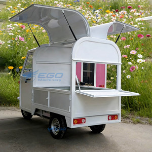 Three-wheeled Electric Motorcycle Dining Cars Multi-functional Electric Tricycle Dining Cart, Specialized Mobile Food Cart - Product Image 2