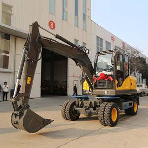 Spedizione gratuita Ce Epa nuova scavatrice a ruote per escavatore idraulico grande escavatore multifunzione ZM95 - Product Image 1