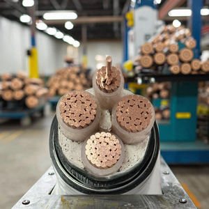 Cable de Alimentación Subterráneo de Cobre de Bajo Voltaje <span class=keywords><strong>JDH</strong></span> ZC-YJV22 8.7/15kV XLPE Blindado con 3 Núcleos y Revestimiento de PVC. Consultar Servicio al Cliente - Product Image 1