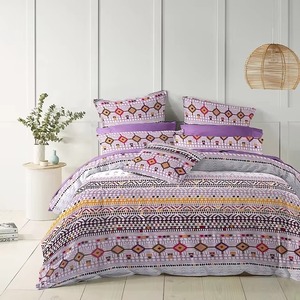 Juego de Sábanas con Estampado de Plantas de 4 Piezas, Estilo de Lujo Ligero, Material de Poliéster/Algodón, Buena Calidad, Gran Venta en África - Product Image 2
