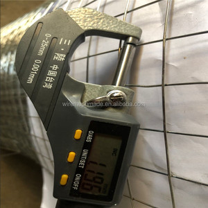 Fabrika Toptan Satış 1/<span class=keywords><strong>2</strong></span> inç 3/4 inç Galvanizli Kaynaklı Düşük Karbonlu Demir Tel Örgü özel üretim - Product Image 4