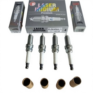 Bujías de Platino Láser 5118 PLZKAR6A-11 22401-CK81B, Doble Platino, para <span class=keywords><strong>Nissan</strong></span>, Renault, Toyota 22401-CK81B para NGK - Product Image 1