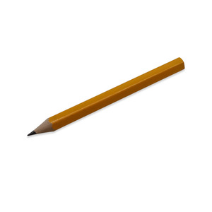 ดินสอไม้มาตรฐาน รูปทรงหกเหลี่ยม สีเหลือง ขนาด 8.8x0.8 ซม. สำหรับใช้ในสำนักงานและโรงเรียน - Product Image 5