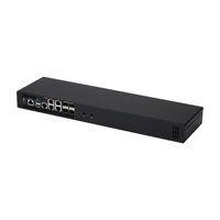 Serveur en rack 1U Q20300S9 C3758R Pare-feu Pfsense 4* 10GbE SFP+ et 5* 2.5GbE LAN NAS/VMS Mini PC