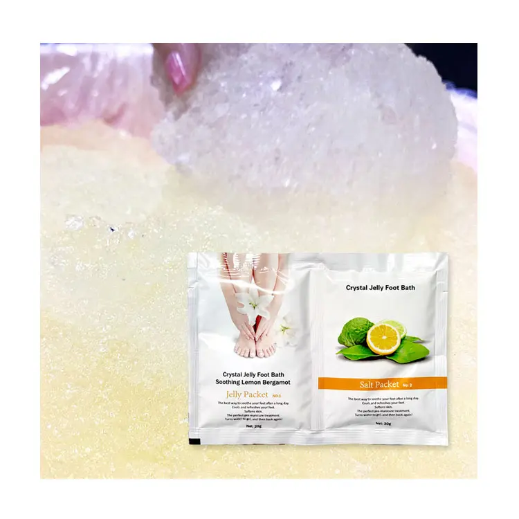 Groothandel Nieuwe Salon Product Pedi Packs Jelly Pedicure Voetenbad Spa Voo Soak Leverancier