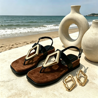 Boucles de chaussures en alliage de zinc personnalisées avec logo, accessoires décoratifs en alliage de zinc pour sandales, vente en gros
