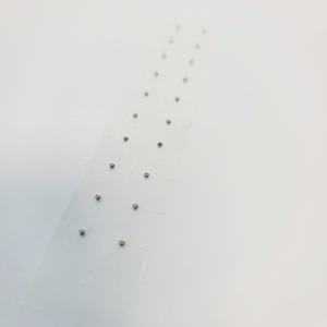 स्पष्ट टेप स्टेनलेस स्टील चुंबकीय बीड कान बिंदु अनुप्रयोग ऑरिकुलर प्रेस प्लास्टर कान के बीज कान एक्यूपंक्चर - Product Image 5