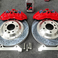 Kit d'étriers de frein à six pistons compatible avec BMW F30 F45 F31 F34 F32 F33 E60 E61 F10 F11 F18 F07 E64 F06 F12, modifié et amélioré