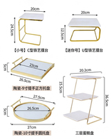 Support à gâteau en céramique, présentoir à pâtisserie, décoration de table pour mariage et anniversaire, support de service pour table de desserts pour événements et fêtes