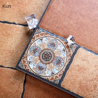 Carreaux de céramique modernes pour cour extérieure Chong Kun Double Loading, imitation pierre, texture résistante aux acides, finition mate, antidérapants