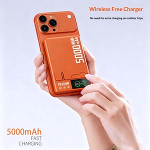 Batería <span class=keywords><strong>Externa</strong></span> Magnética de Aleación con Carga Rápida de 22.5W y Soporte para Reloj y Auriculares - Product Image 3