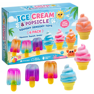 Juego de Juguetes de Goma Antiestrés Creativos y Novedosos para Adolescentes y Adultos, Muñecos para Aliviar el Estrés en la Oficina - Product Image 3