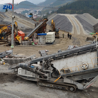 Concasseur mobile de pierres pour le granit, le basalte, le calcaire, les galets de rivière et le concassage de minerais