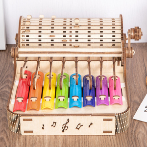 Nuevo Piano de Madera con Teclas de Percusión, Juguete Educativo Clásico de Aprendizaje Musical Sensorial <span class=keywords><strong>para</strong></span> Niños y Niños Autistas, con Certificación CE - Product Image 6