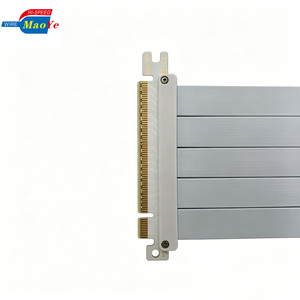 Câble d'extension PCIe 4.0 X16 Gen4 pour GPU, Riser pour RTX 4090 <span class=keywords><strong>RX</strong></span> 7900 <span class=keywords><strong>XT</strong></span>, montage vertical de GPU, pour PC de jeu, câble flexible - Product Image 3