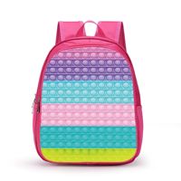 Sac à dos Fidget pour la rentrée scolaire, Sacs Pop It et Cahiers Pop It et Trousse à crayons Licorne, Fournitures scolaires Fidget anti-stress