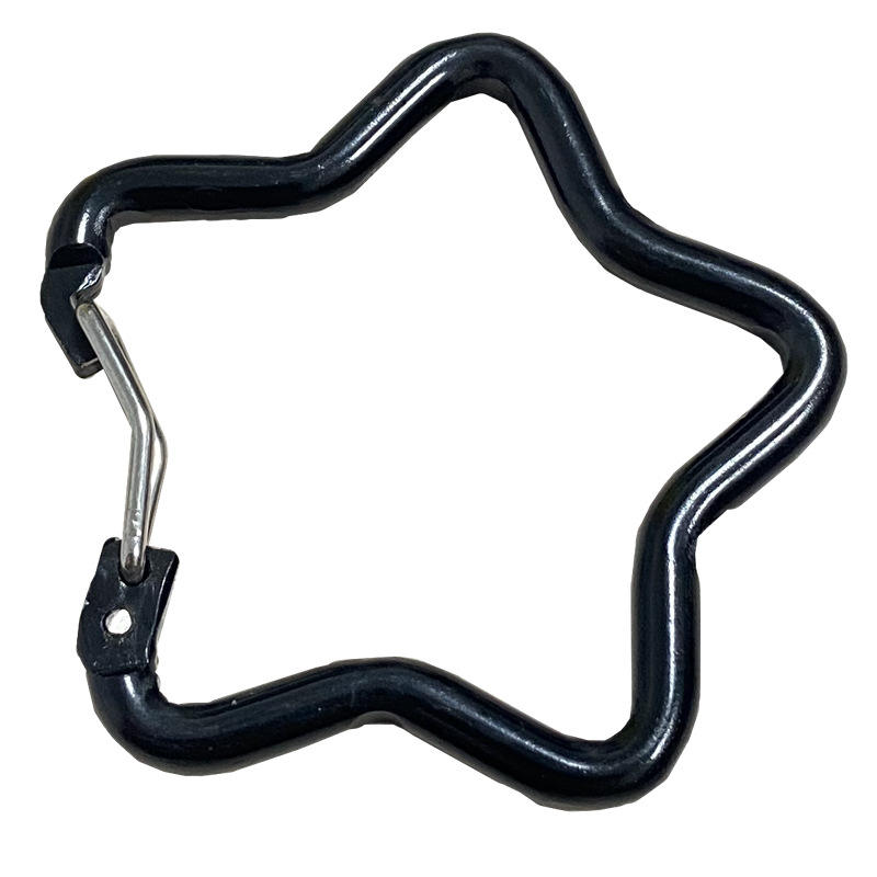 ตะขอรูปดาว สไตล์สปริงบาร์ สีฟ้าอ่อน