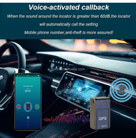 Mini traceur espion portable magnétique GF07 avec enregistreur vocal GSM et GPS - GF-07