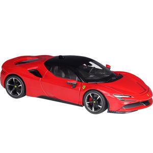 Bburago 1:24 Ferrariii SF90 <span class=keywords><strong>Enzo</strong></span> Stradale auto sportiva 488 GTB simulazione in lega di auto modello giocattolo pressofuso veicoli giocattolo - Product Image 2