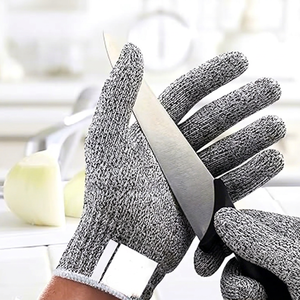 Gants de travail jetables en silicone tricoté avec coque en silicone, couleur et logo personnalisés pour usage domestique - Unisexe - Product Image 1