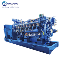Grupo Electrógeno Industrial de 1200 kW con Generador de Gases de Escape, Trifásico de CA, 1500 kVA, Alternador STAMFORD para Plantas Químicas y de Acero