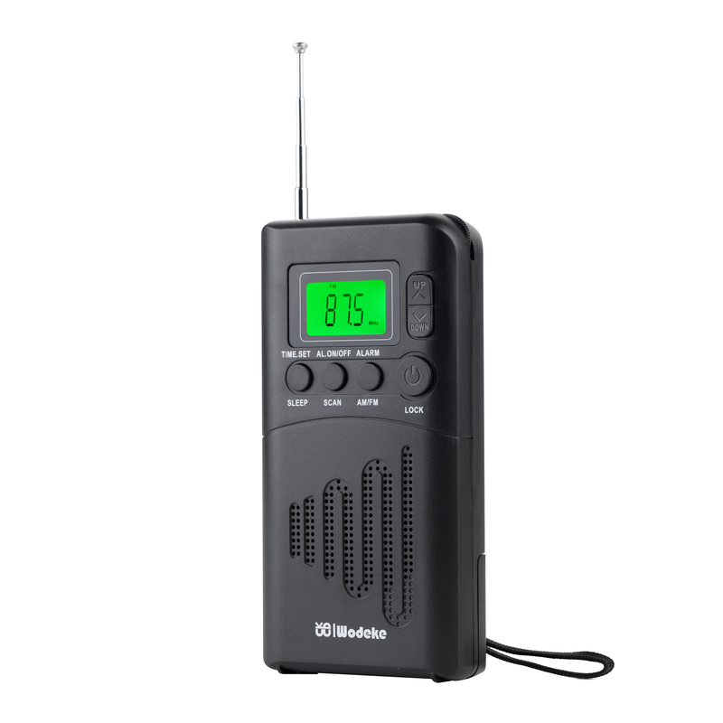 Mini Radio AM FM Battery Operated