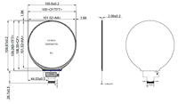 Écran circulaire IPS d'usine, écran TFT LCD de 4 pouces 720x720 avec interface MIPI/RGB ICNL9707AC IC, tactile en option